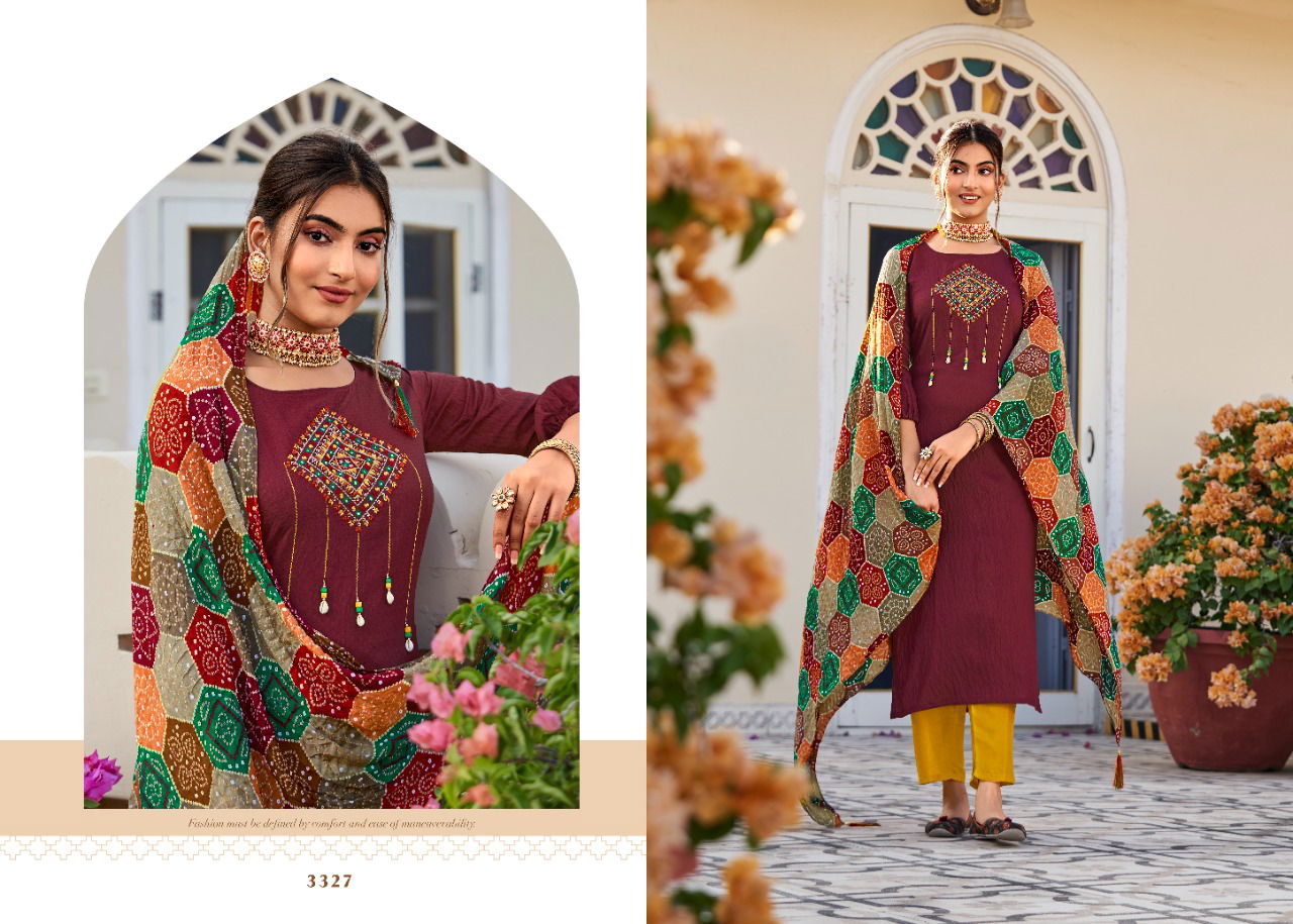 Rangoon Ramjat Viscose Printed Designer Fancy Wear Ready Made Collection